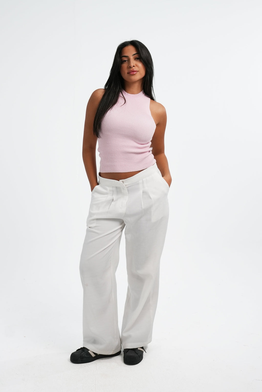 Knitted Top | Pink