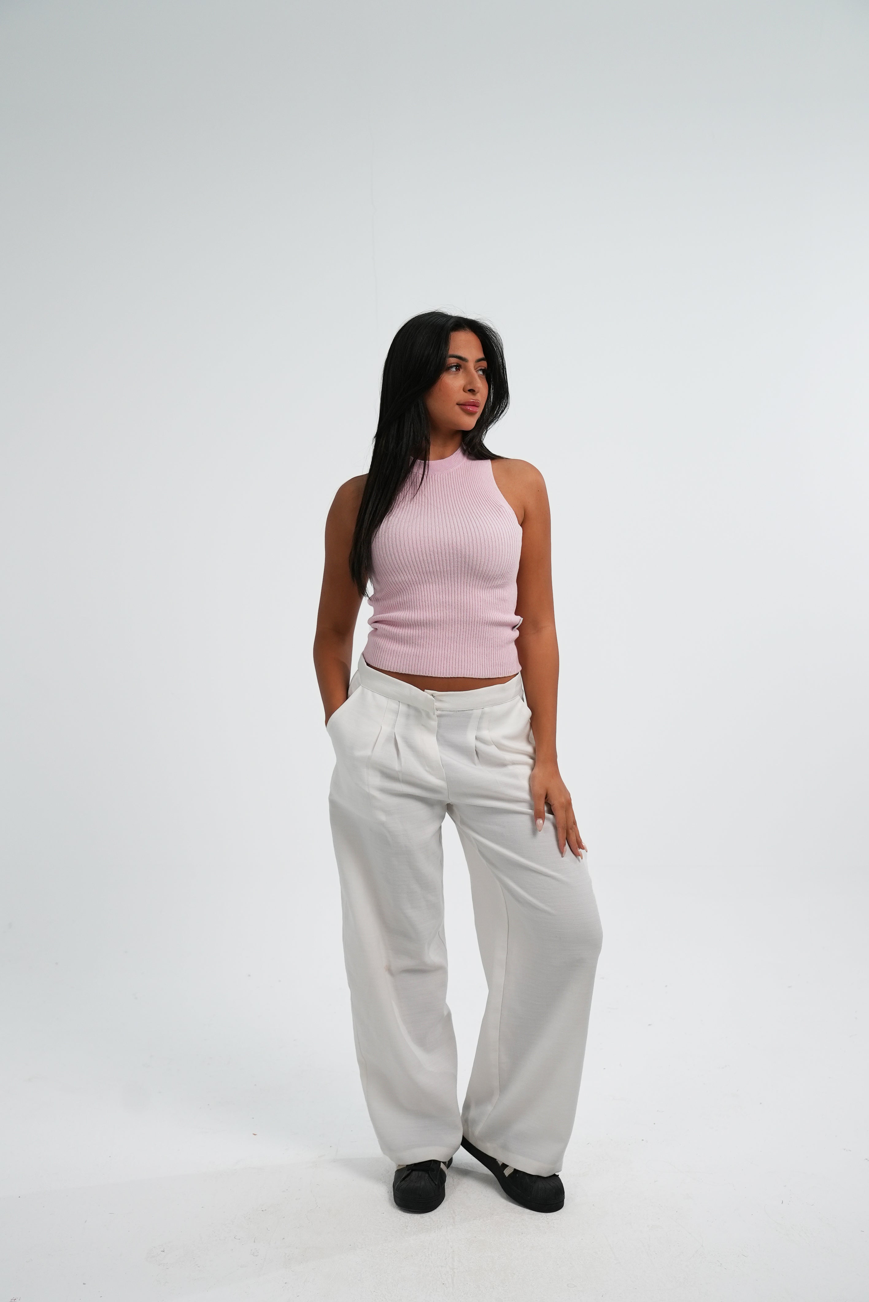Knitted Top | Pink